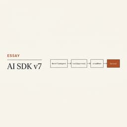 The AI SDK v7 Features I'm Actually Excited About